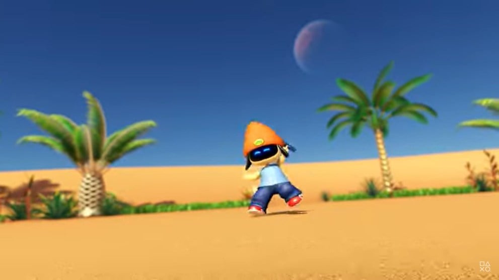 PaRappa the Rapper in Astro Bot