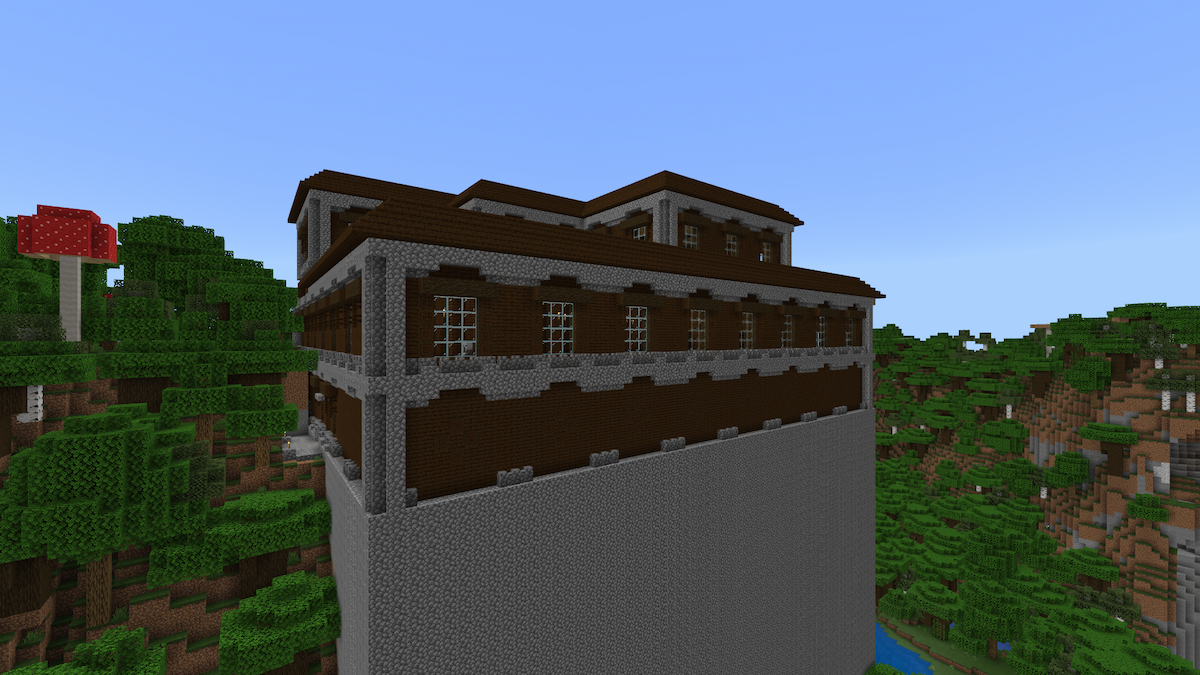 Woodland Mansion in Minecraft