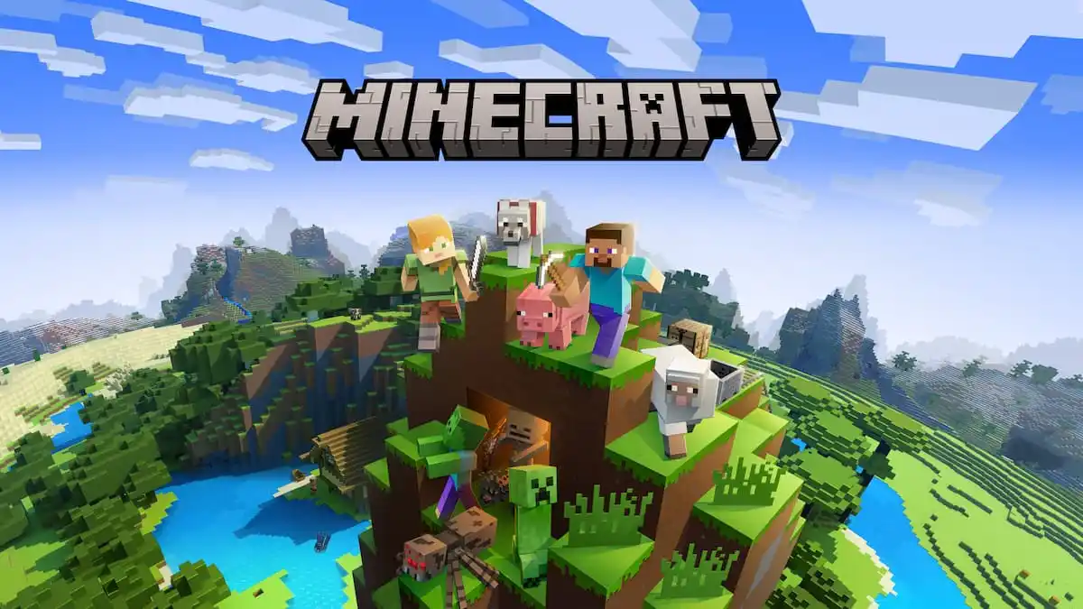 Minecraft key art