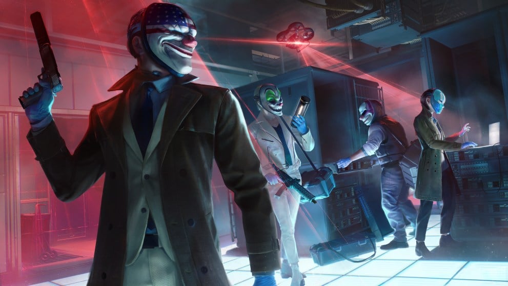 payday 3 key art lab