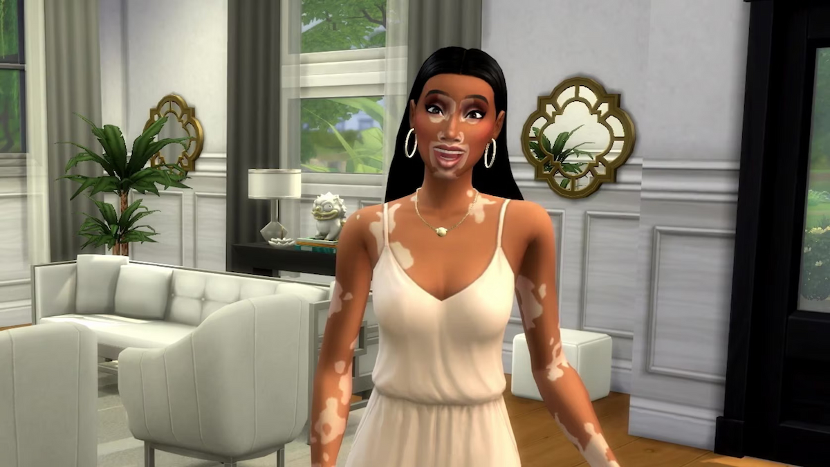 Sims 4 Winnie Harlow Collaboration