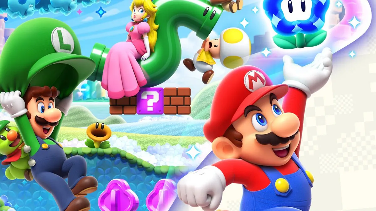 Cropped Key Art for Super Mario Bros. Wonder